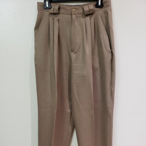 Laura Scott Pants - Laura Scott tan slacks size 12
